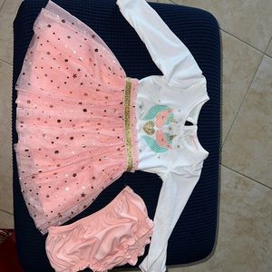 Brand New Unicorn Long sleeve Tutu Dress